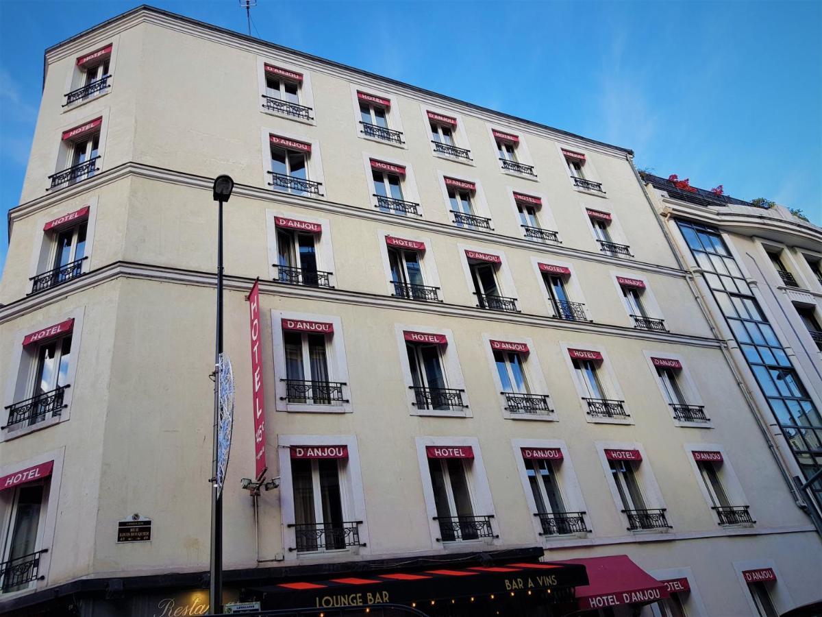 Hotel D'Anjou Левалуа-Пере Экстерьер фото